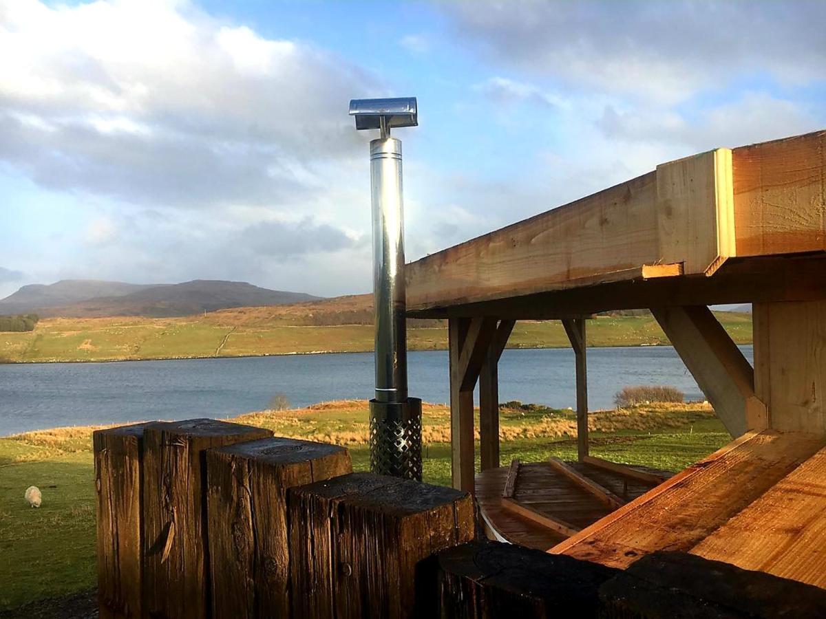 Skye Cabins Skeabost Dış mekan fotoğraf
