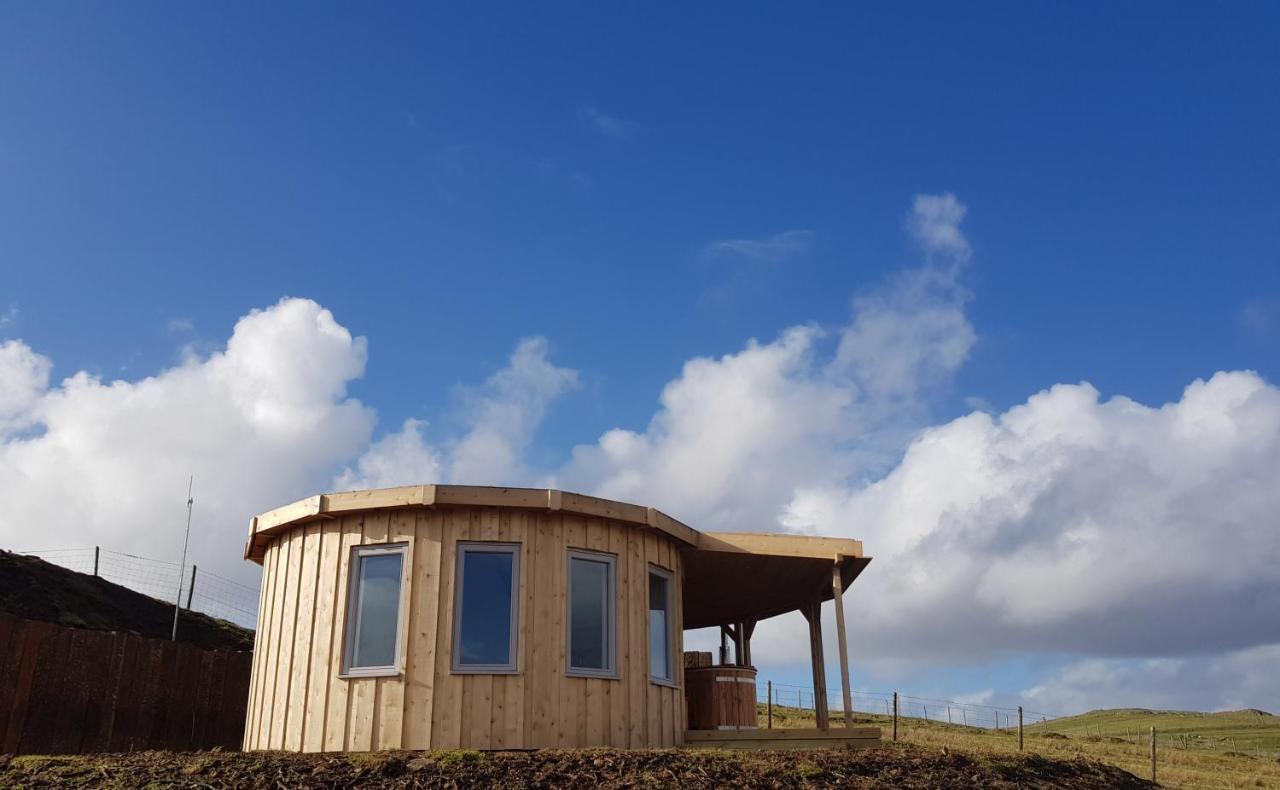 Skye Cabins Skeabost Dış mekan fotoğraf